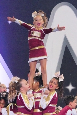 Competition Cheer Uniform Fitting