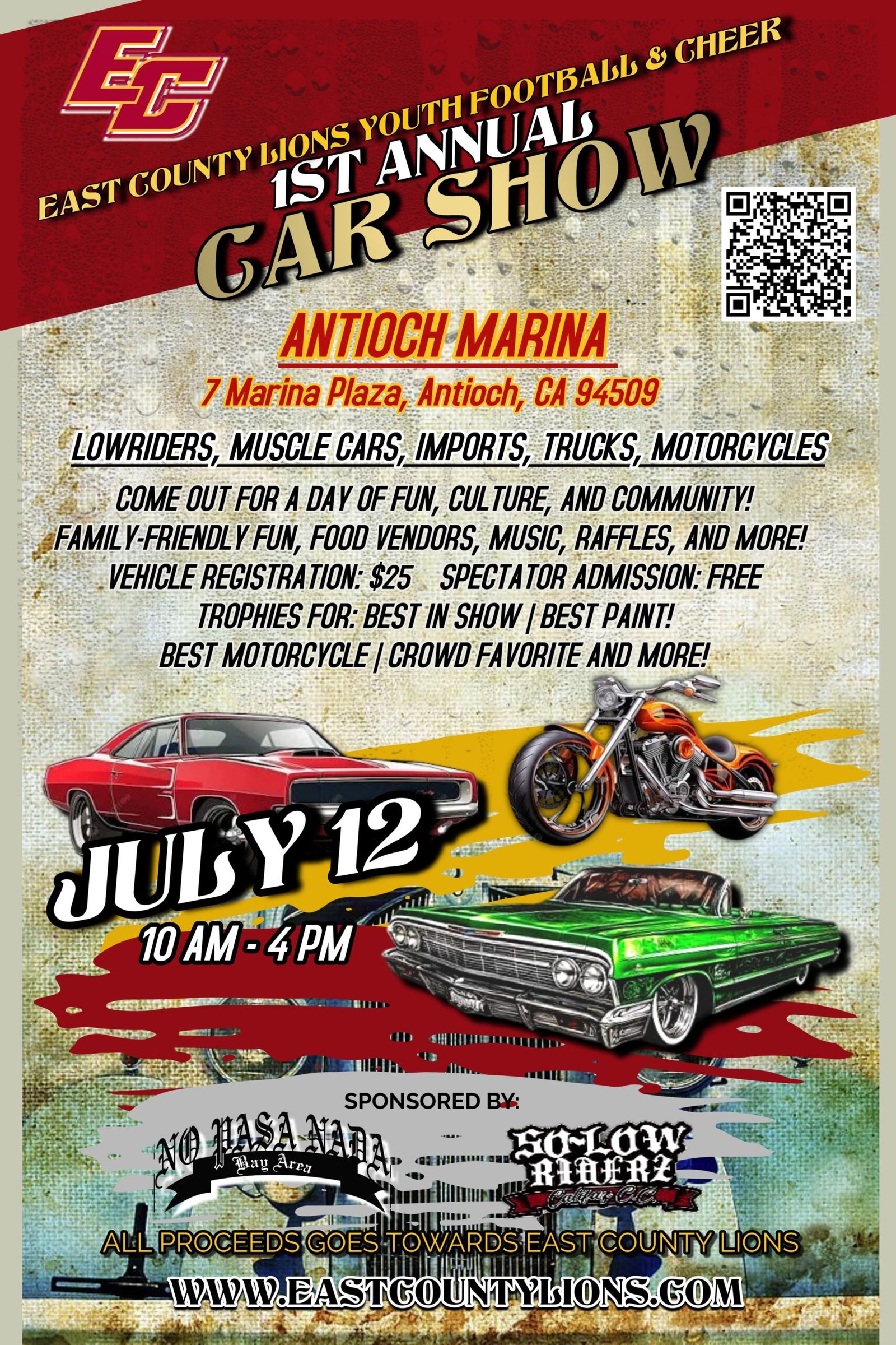 EAST COUNTY LIONS 1ST ANNUAL CAR SHOW
